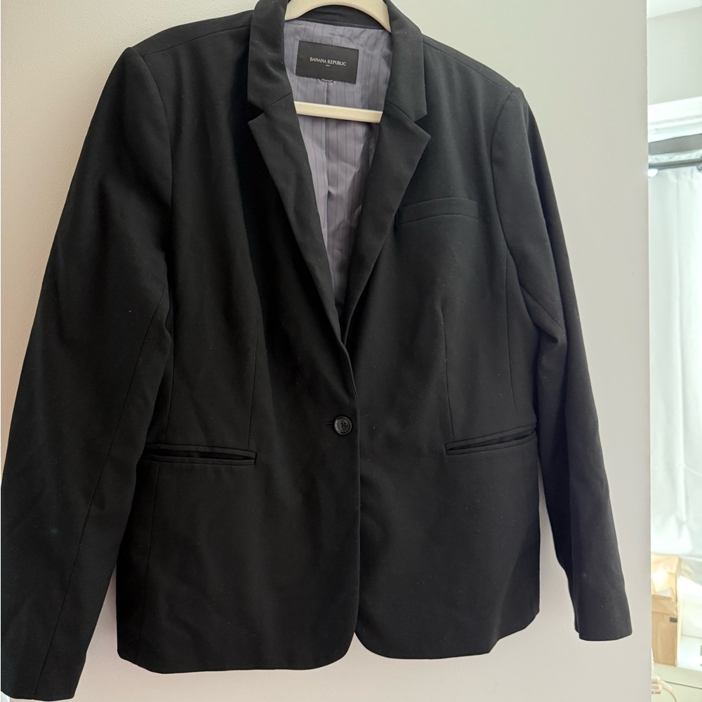 Banana Republic Classic Black Women's Blazer